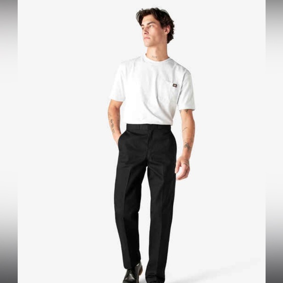 Dickies men’s black original work pants 38x30 dressy nice work pants classic - Picture 12 of 14